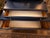 Vintage Gettysburg Furniture - Navy Blue Vanity With Mirror For Sale - Image 9 of 12