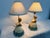 Design Plus Gallery presents a Pair of Figurine Table Lamps from the Mid 20th Century. A fantastical duo of identical...