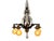 The finish on this fixture is about as good as you can get! Entirely original--all we did was clean and rewire it, with...