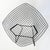 Vintage Black Diamond Chair attributed to Harry Bertoia for Knoll Inc. / Knoll International, 1970s For Sale - Image 6 of 7