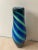 Glass 1960s Mid-Century Swirl Pop Art Vase For Sale - Image 7 of 7