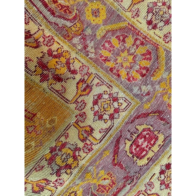 Turkish Antique Turkish Prayer Rug , 4' X 5'6" For Sale - Image 3 of 4