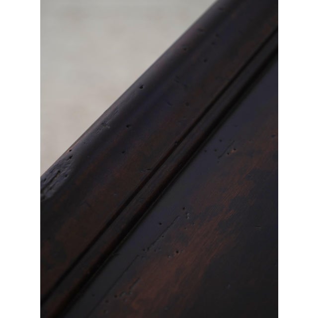 Baker Milling Road Italian Distressed Finish Tiered End Table For Sale - Image 9 of 13