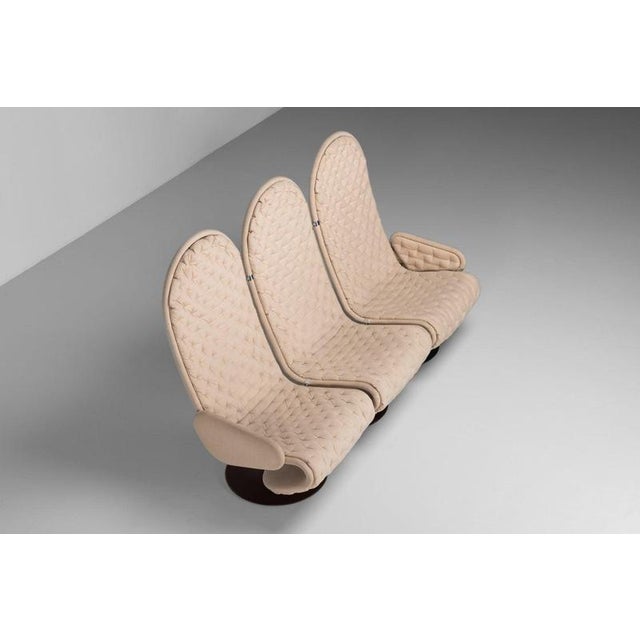 Model 123 Lounge Sofa attributed to Verner Panton for Fritz Hansen, Denmark, 1973 For Sale - Image 17 of 18