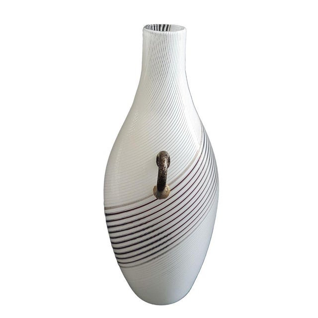 Vintage Murano Glass 5357 Vase by Dino Martens & A. Toso, 1954 For Sale - Image 3 of 7