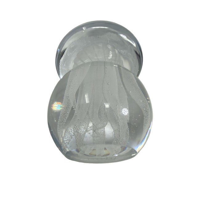 Traditional Vintage Jellyfish Paperweight For Sale - Image 3 of 5