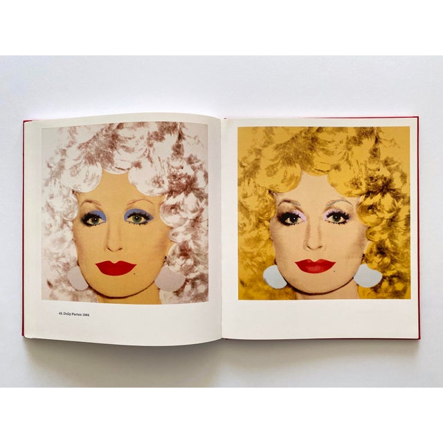 Andy Warhol " Portraits of the Seventies and Eighties " Vintage 1994 Lithograph Print Hardcover Pop Art Book For Sale - Image 15 of 18