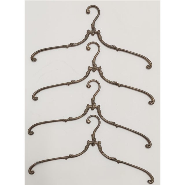 Vintage brass clothes hangers 2025