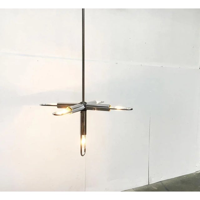 German Space Age Chandelier from Kinkeldey For Sale - Image 9 of 18