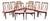 Mid Century Modern Vintage Teak British Dining Chairs by G Plan X 8 For Sale