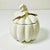 Ceramic Vintage Americana Boho Chic Hollywood Regency Blanc De Chin Pumpkin Box, Halloween & Thanksgiving For Sale - Image 7 of 11