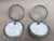 Industrial Vintage Industrial French Ceiling Lights from Holophane, 1930s, Set of 2 For Sale - Image 3 of 8