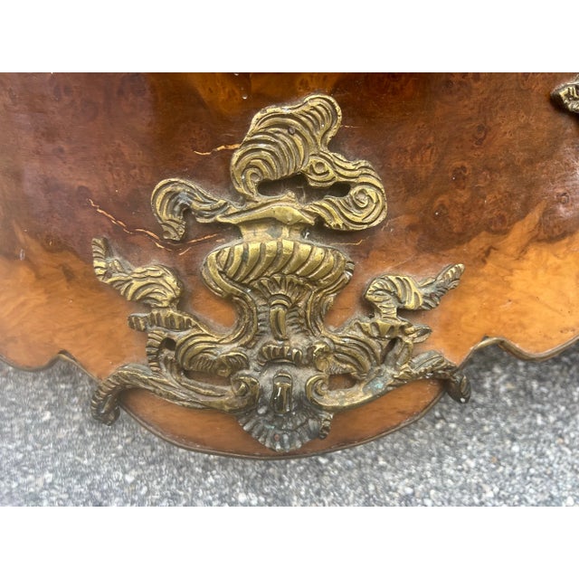 Brown Mid 20th Century Vintage XV French Style Chest of Drawers For Sale - Image 8 of 12