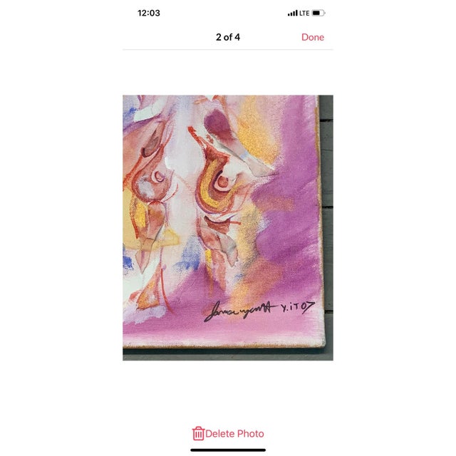 Unique Original Abstract Futuristic Family Painting on stretched canvas with Relief. Layered canvas makes it look 3D!...