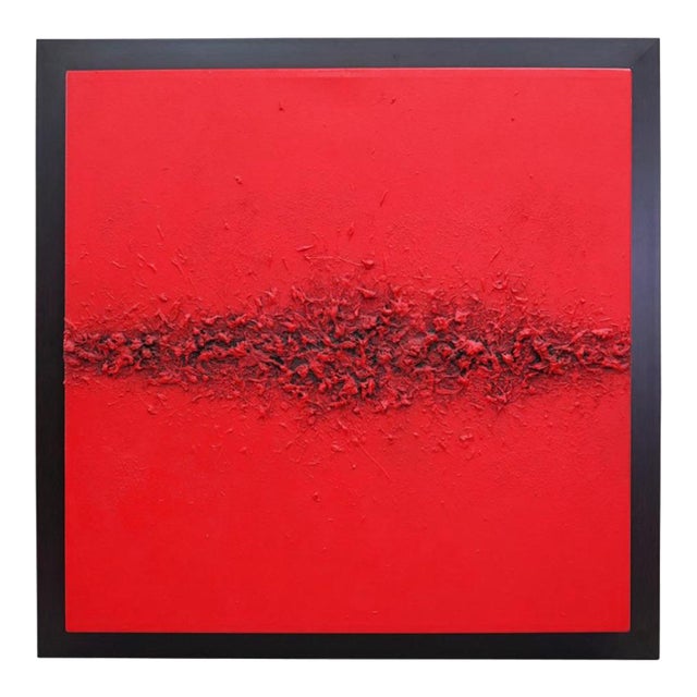William Stalhuth (Venezuela, 1967) Mixed Media on Canvas For Sale