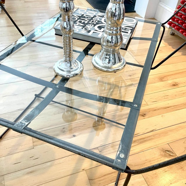 Metal 1970s Modern Industrial Coffee Table For Sale - Image 7 of 13