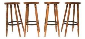 Bar Stools, 1970s, Set of 4