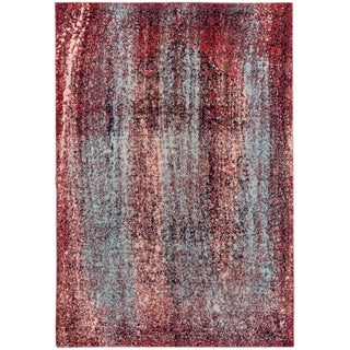 Mid 20th Century Vintage Overdyed Rug For Sale