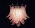 Italian Murano Six-Tier Felci Glass Chandelier with 36 Pink Glasses For Sale - Image 14 of 18