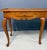 Wood Baker Furniture French Provincial Console Table With Parquetry Inlaid Top 1980s For Sale - Image 7 of 14