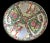 Chinese Mid 20th Century Vintage Chinese Export Rose Medallion Porcelain Bowl For Sale - Image 3 of 10