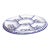 Late 20th Century Deruta Italian Majolica Antipasto Serving Tray For Sale