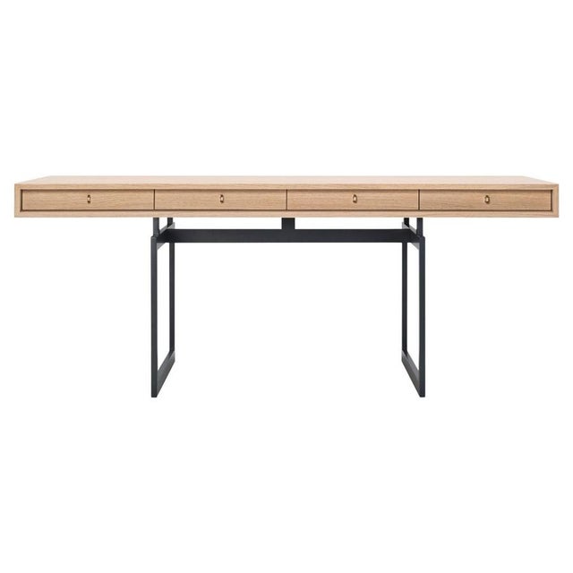 Dark Grey and Natural Oak Office Desk by Bodil Kjaer for Karakter For Sale - Image 14 of 14