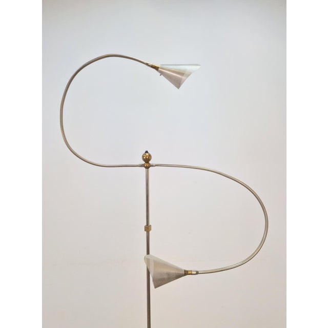 Modernist No Name Terra Floor Lamp from Catellani & Smith, 1980s For Sale - Image 9 of 13