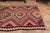 Red 1970s Vintage Turkish Handmade Wool Cotton Red Runner Rug For Sale - Image 8 of 11