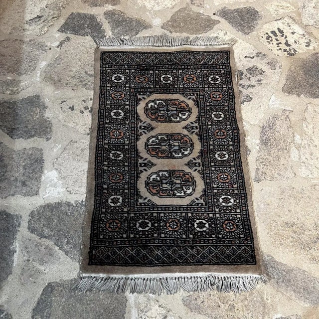 Middle Eastern Persian Handmade Wall Art Prayer Tapestry For Sale - Image 10 of 13