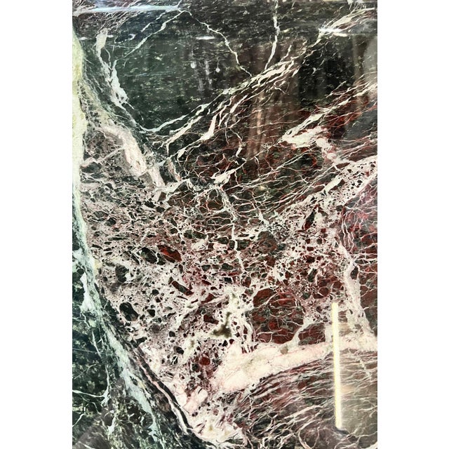 Multi Colored Marble Console Table, Italy 1970 For Sale - Image 9 of 10