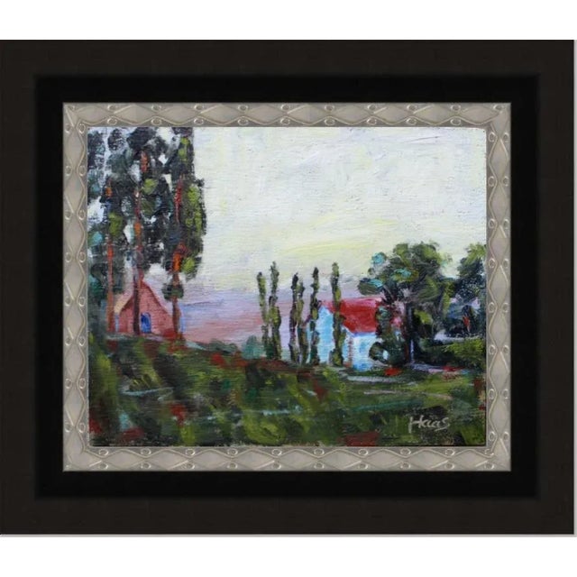 Contemporary Napa Valley Landscape Oil Painting For Sale - Image 4 of 10
