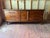 Mid century modern Walnut 74” Dresser by Bassett It features nine drawer dresser with sculpted pulls made by Bassett...