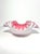 Fenton Art Glass Company 1940s Vintage Fenton “Peach Crest” Pink & Milk Glass Ruffled Crimped Bowl For Sale - Image 4 of 7