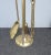 French Country Fp 15 Vintage French Country Gold Fireplace Tools With Four Tools For Sale - Image 3 of 13
