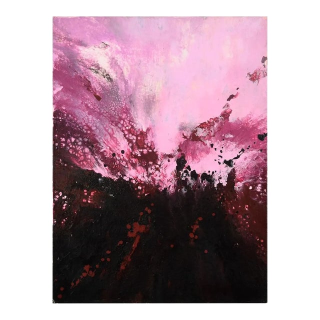The Birth of Passion - Acrylic on Canvas by Elena Ksanti - 2019 2019 For Sale