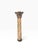 Antique Roman Corinthian Column in Faux Marble Painted Wood For Sale - Image 4 of 5