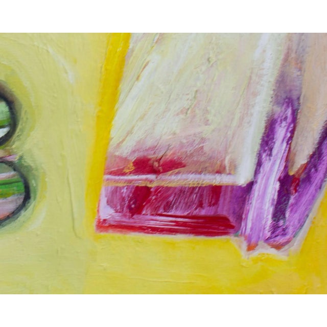 Abstract Oil on Canvas Painting by James L. Bruch For Sale - Image 4 of 9