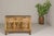 English Anglo-Indian Style Mango Wood Buffet with Geometric Bone Inlay For Sale - Image 3 of 12