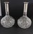 English Antique European Cut Crystal Decanters With 880 Silver Collars - a Pair For Sale - Image 3 of 8
