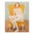 'Seated Nude on a Yellow Chair' by Robert Wilbert, 1974, Detroit, Michigan, American Modernist For Sale