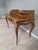 Wood Antique 19th Century Burr Walnut Leather Top Desk For Sale - Image 7 of 7