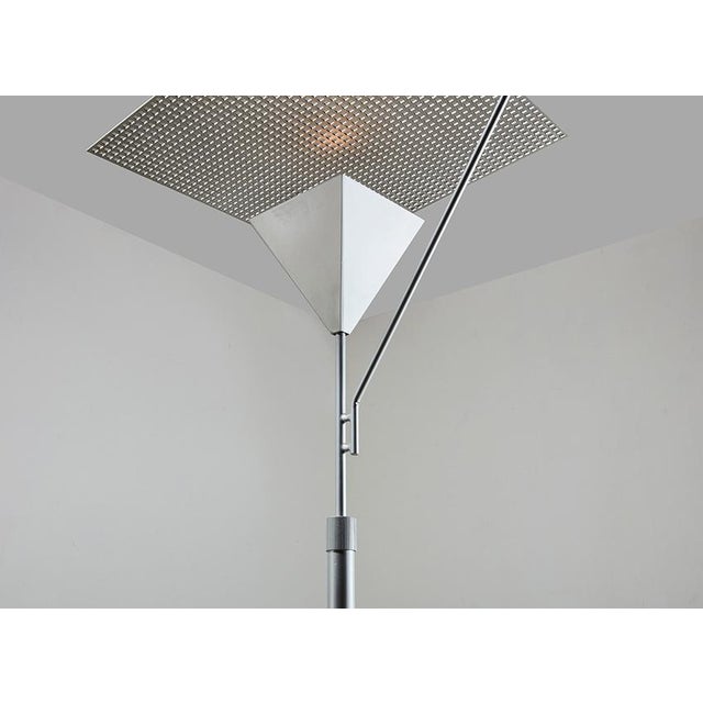 Metal Tenderly Floor Lamp by Shigeru Uchida for Pastoe, 1985 For Sale - Image 7 of 12