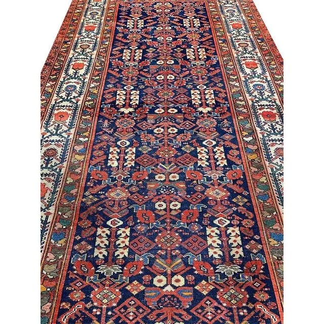 1930s Old Persian Malayer Area Rug 4’10” X 9’6″ For Sale - Image 9 of 11