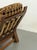 Mid-Century Modern Vintage Italian Checkered Armchair With Leather Straps For Sale - Image 3 of 3