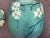 1920s Roseville Pottery Jardene and Stand Dogwood Pattern For Sale - Image 9 of 10