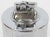 Stacking Chrome Ashtrays & Lighter - Set of 4 For Sale - Image 4 of 4