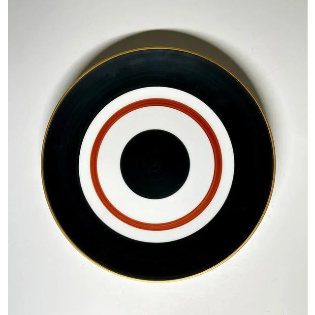 Handpainted Porcelain Plate by Marie Daage for Limoges For Sale - Image 4 of 4