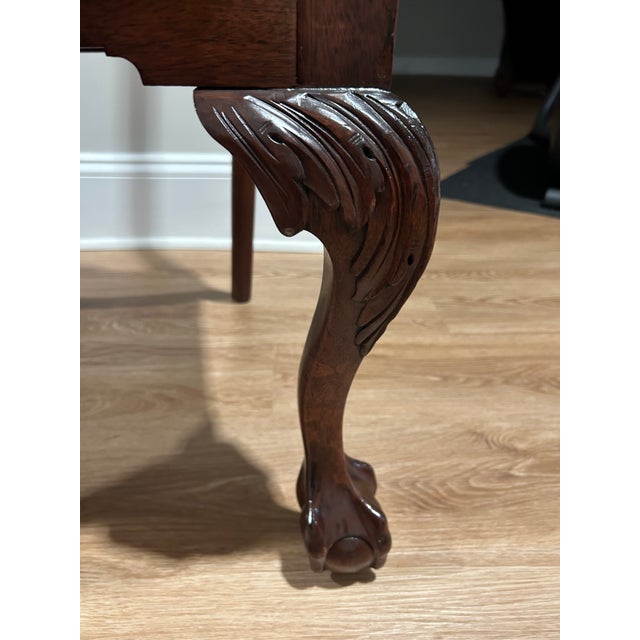 Brown 1930s Mahogany Dining Set For Sale - Image 8 of 12