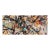 Assemblage #3 (Stamps, Glass Slide, and Gold Paint) by Michael Pauker For Sale